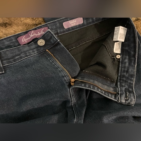 Gloria Vanderbilt Blue Jeans Sadie Slim Missy 14 Pants!👖 - Picture 2 of 6